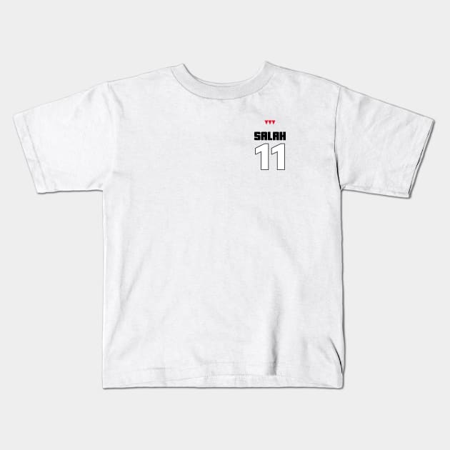 Liverpool Mo Salah 11 Kids T-Shirt by CazzApparel